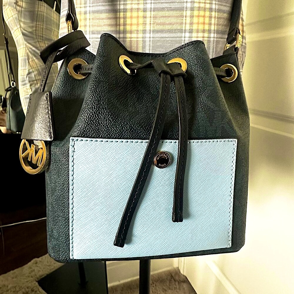 MK Crossbody Bucket Bag